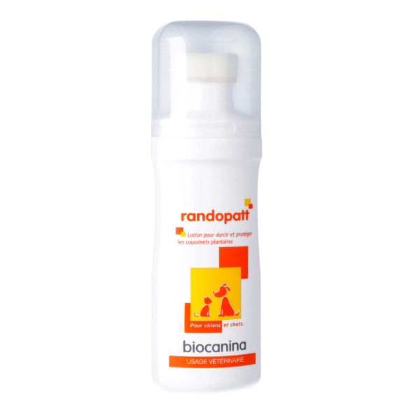 Randopatt Lotion durcisante des coussinets plantaires pour chien et chat Biocanina - 90 ml