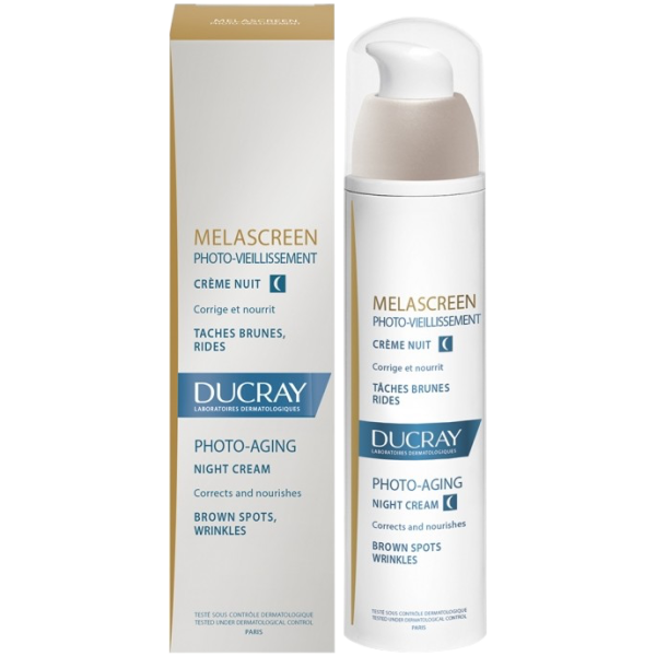 Melascreen - Photo-vieillisement - Crème nuit - Ducray