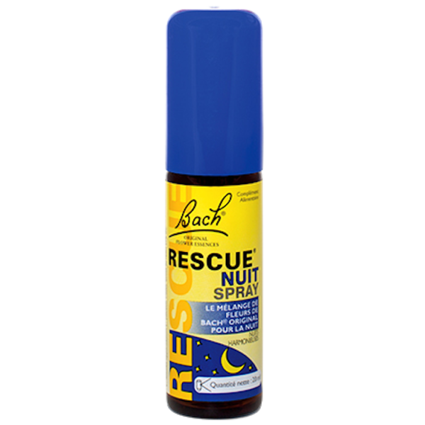 Bach Rescue Nuit Spray Nuits Harmonieuses - Spray de 20ml